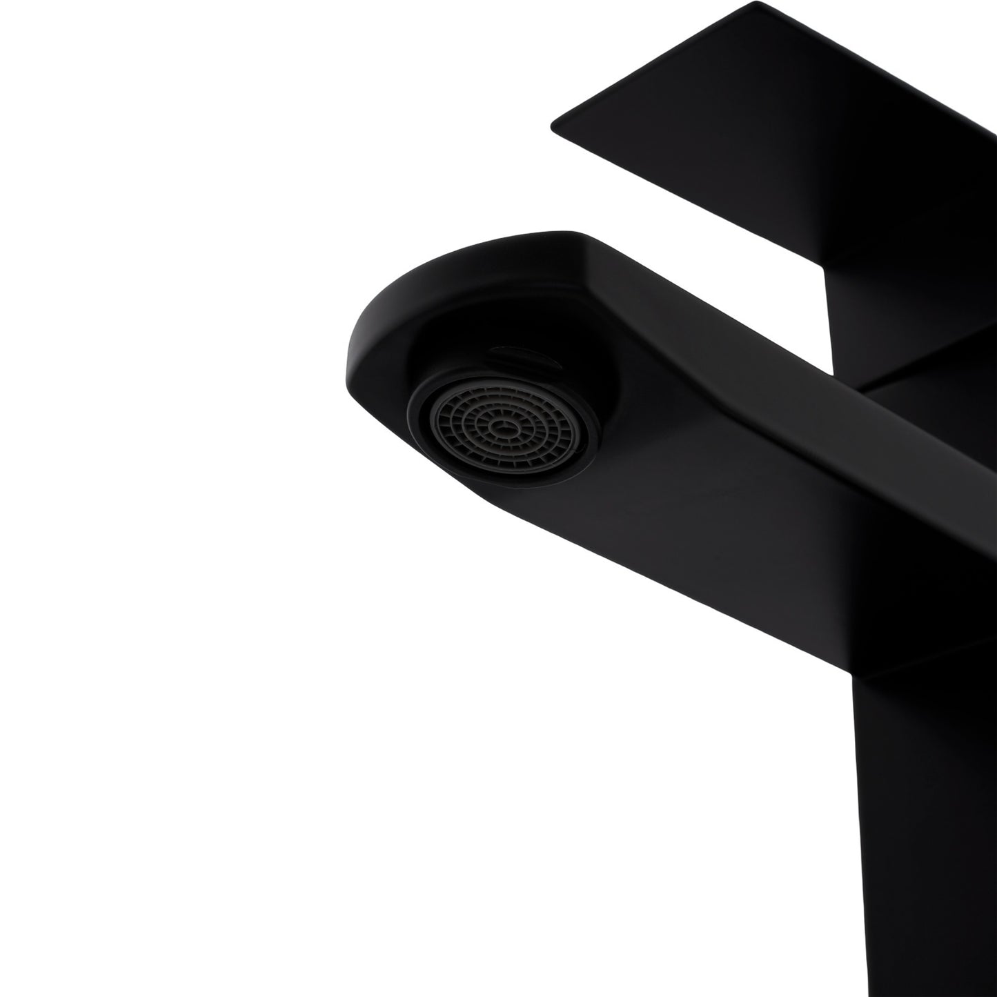 Baterie lavoar URBAN FLOW FB-01 KUB Black, SUS 304, cartus ceramic