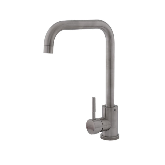 Baterie bucatarie Vital Flow FB-011 G, SUS 304, pipa fixa