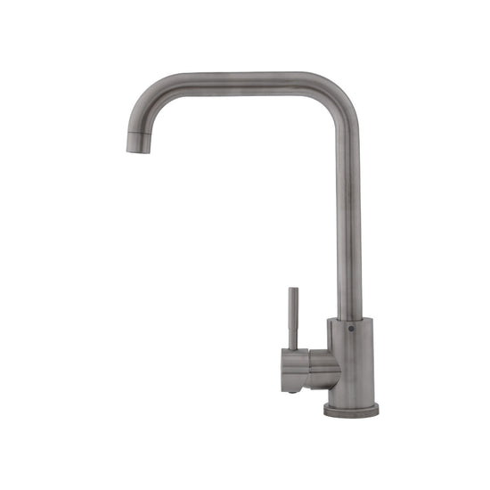 Baterie bucatarie Vital Flow FB-011 G, SUS 304, pipa fixa