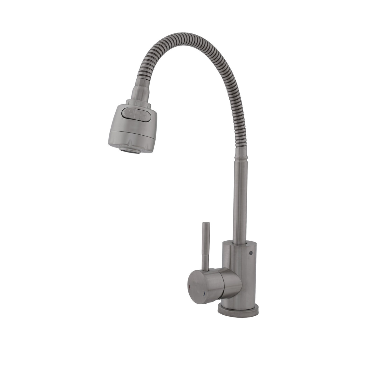 Baterie bucatarie Vital Flow FB-011, SUS 304, pipa flexibila