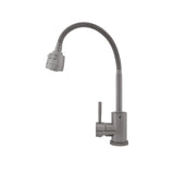 Baterie bucatarie Vital Flow FB-011, SUS 304, pipa flexibila