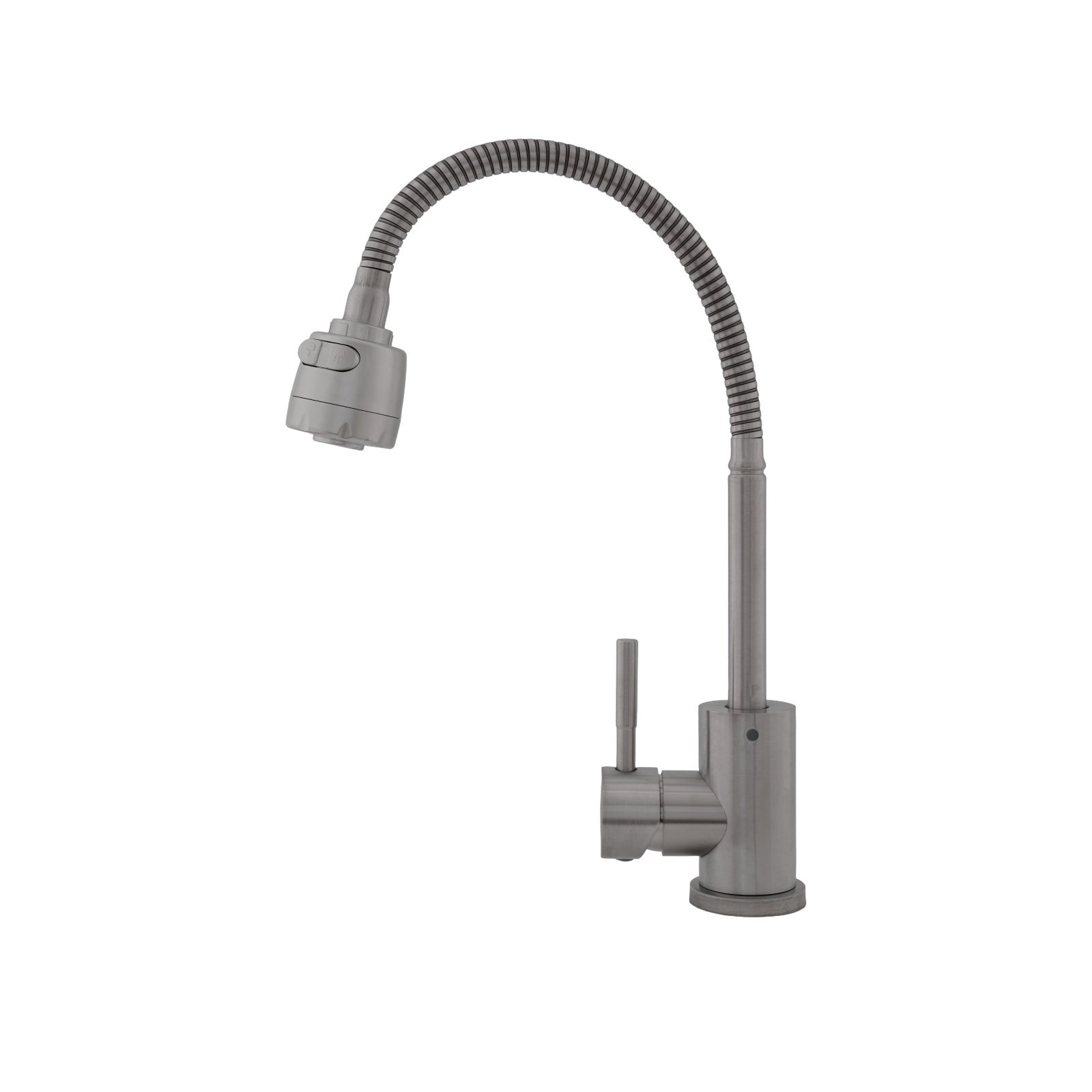 Baterie bucatarie Vital Flow FB-011, SUS 304, pipa flexibila