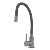 Baterie bucatarie Vital Flow FB-011, SUS 304, pipa flexibila
