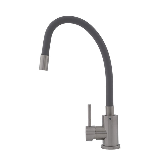 Baterie bucatarie Vital Flow FB-011, SUS 304, pipa flexibila