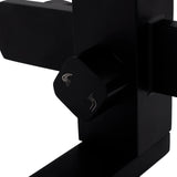Baterie cada FB-09 KUB Black URBAN FLOW, SUS 304, negru mat