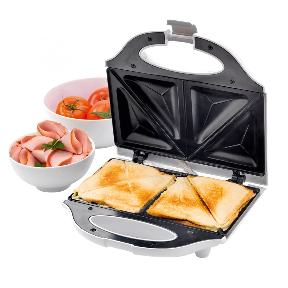 Sandwichmaker HG SZ 02 – 750W, capacitate doua sandwichuri simultan