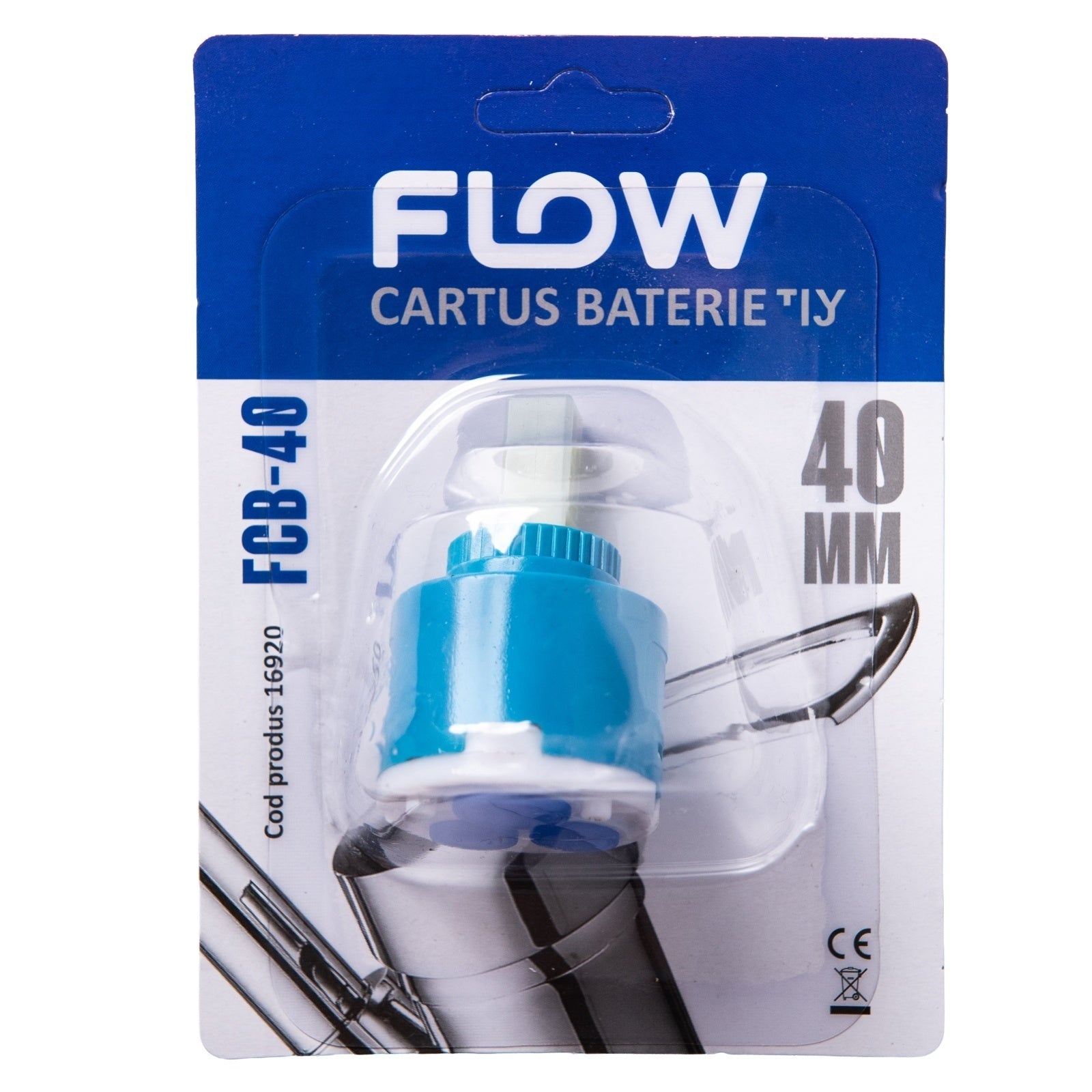 Cartus Ceramic Baterie Flow FCB-40, 40mm