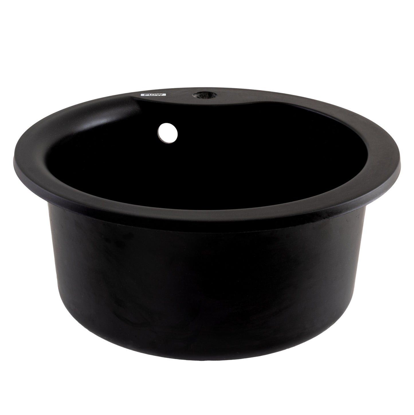 Chiuveta de bucatarie seria WAVE Black/Metallic FLOW FCB-485WBM/1, 3 1/2a€³, Cuart + rasina