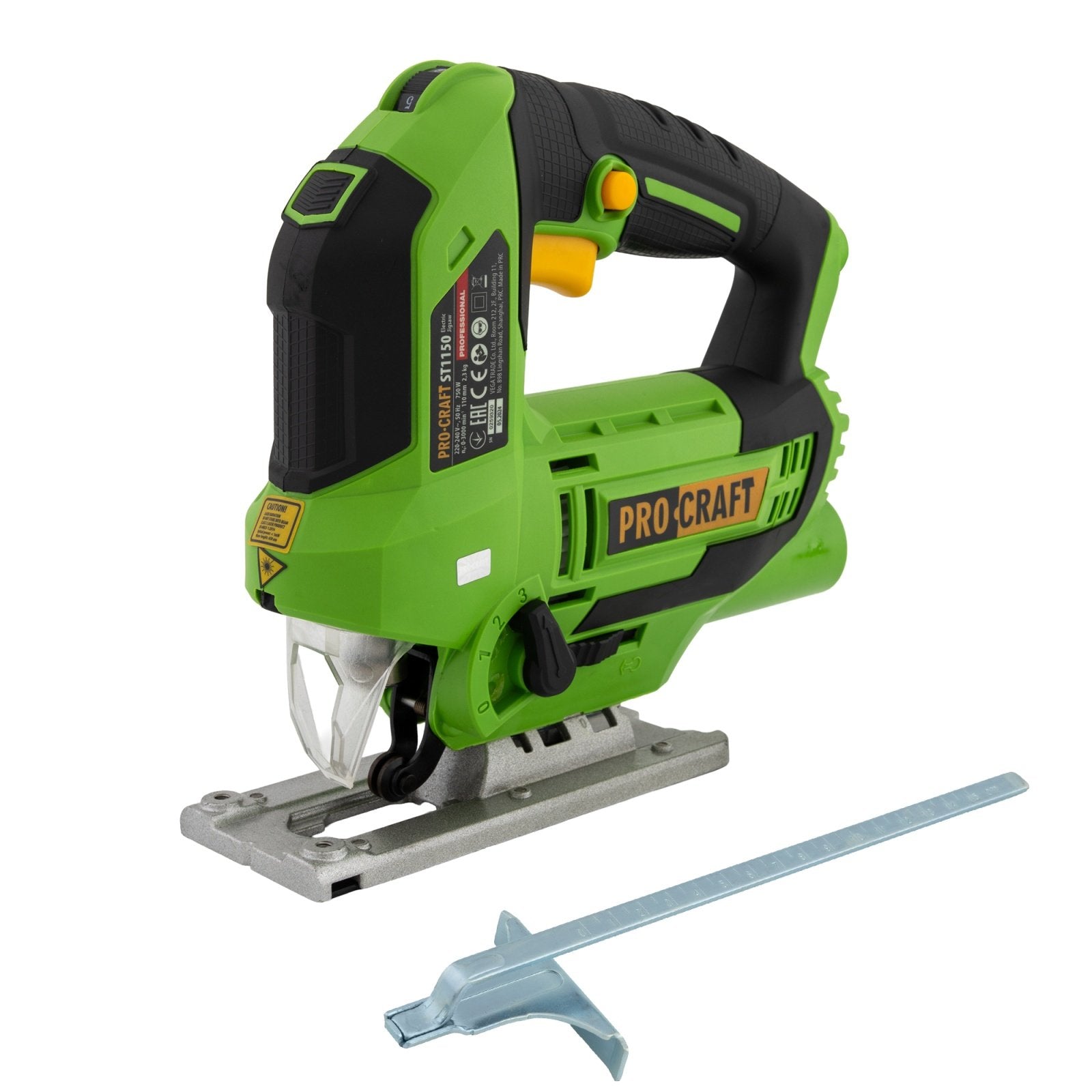 Fierastrau pendular Procraft ST1150, 1150W, 3000 rpm, laser, adancime taiere 80 mm, unghi 0-45°