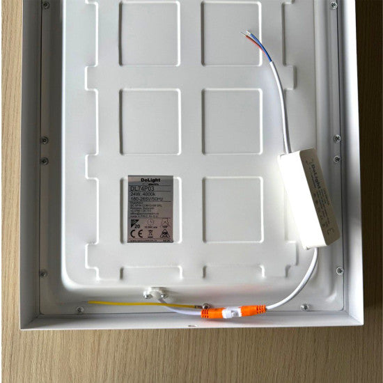 Panou LED Aplicat Back-light, 24W, 2160 lm, 295x595x40 mm, 6500K