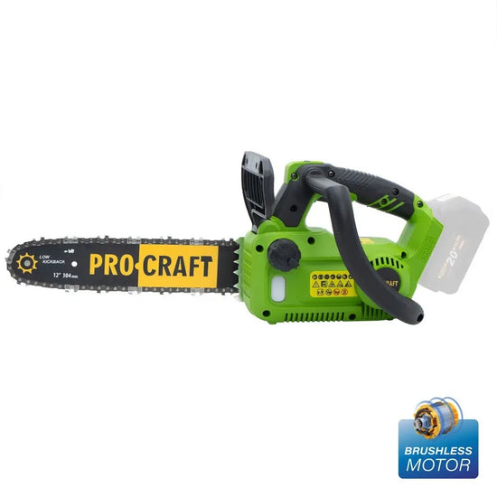 Drujba acumulator ProCraft PKA42Li, 20V, Brushless, lama 30cm/ fara acumulator si incarcator
