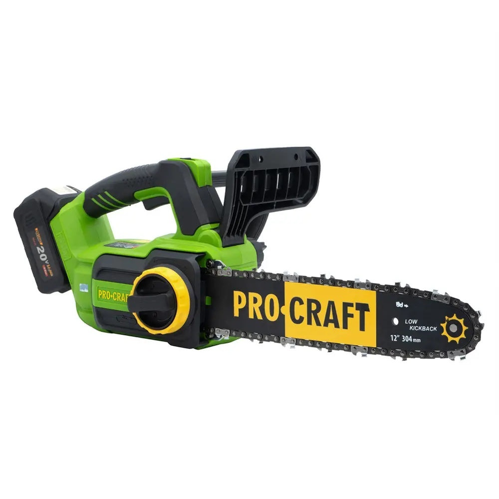Drujba acumulator ProCraft PKA42Li, 20V, Brushless, lama 30cm/ fara acumulator si incarcator