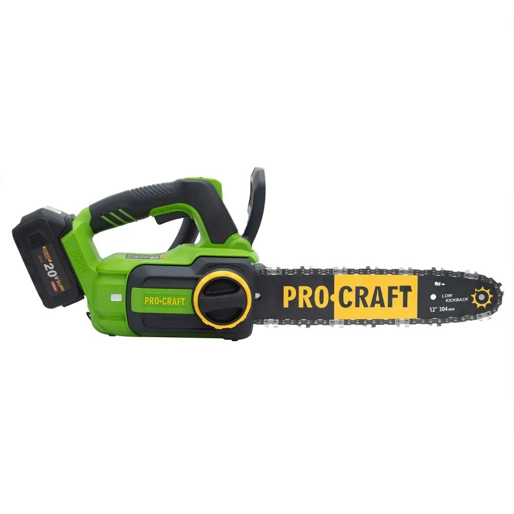 Drujba acumulator ProCraft PKA42Li, 20V, Brushless, lama 30cm/ fara acumulator si incarcator
