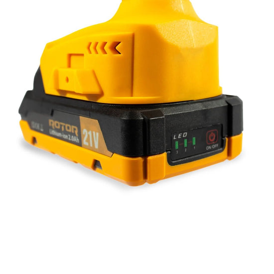 Fierastrau cu lant acumulator ROTOR RMC21-6 21V 2Ah lama 15cm 12m/s