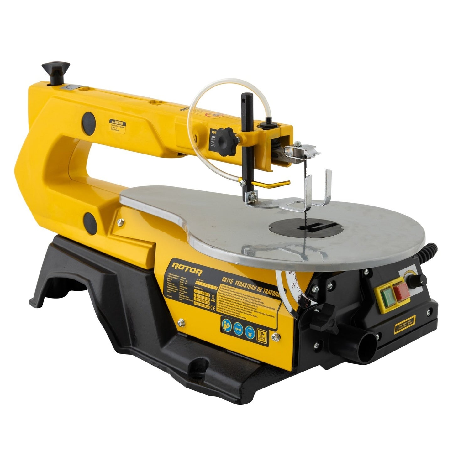 Fierastrau de traforaj ROTOR 65115, 120W, masa 255x415 mm, cursa 400-1650 SPM