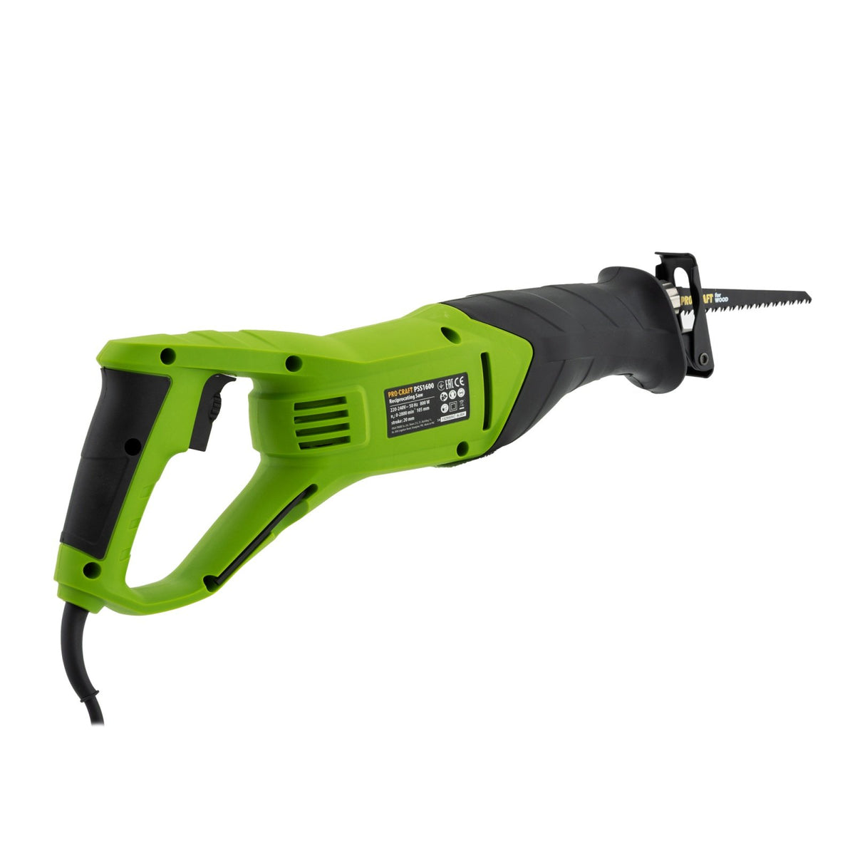 Fierastrau sabie electric PROCRAFT PSS1600, 800W, cursa lama 20 mm, 2800 rpm