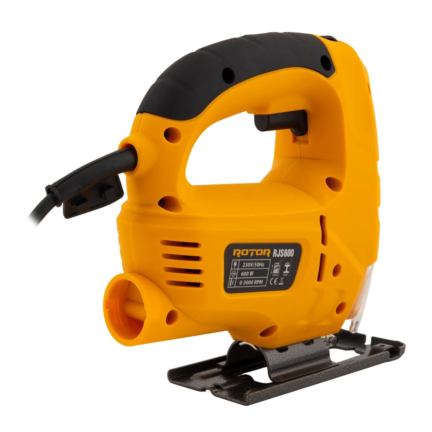 Fierastrau pendular ROTOR RJS600, 600W, 3000 rpm, taiere lemn plastic metal subtire