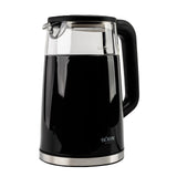 Fierbator Electric Bohm BHB8717D, 2200W, 1.7L, borosilicat transparent, digital - detaliu 2