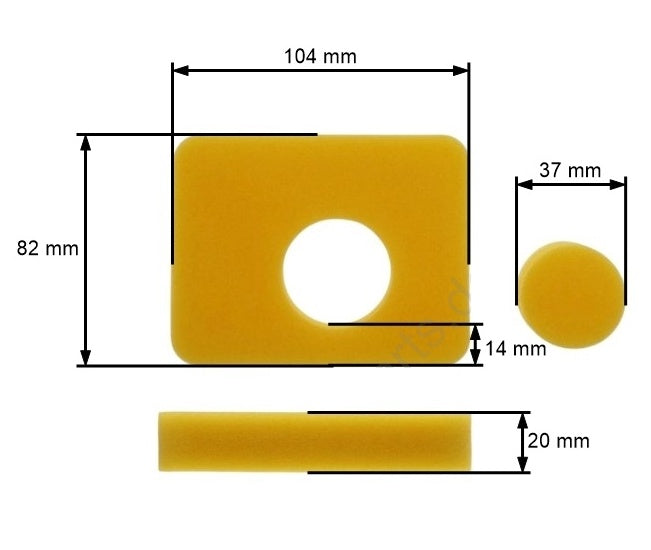 Filtru aer Briggs & Stratton seria 500 OHV (799579) 500 / 799579