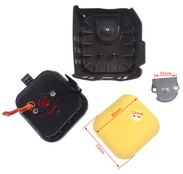 Filtru aer complet motocoasa Husqvarna 143R