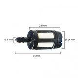 Filtru benzină motocoasă 2001-1 – Protecție și performanță optimă pentru motor