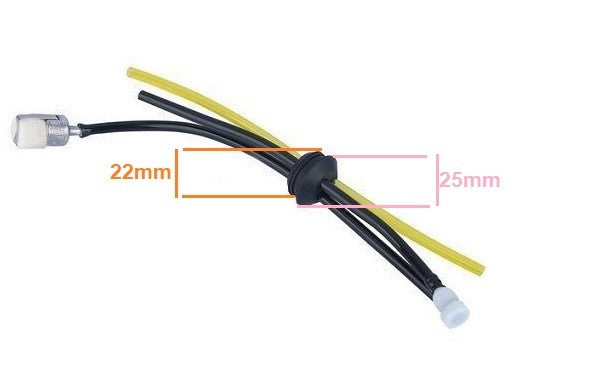 Filtru pentru motocoasa + furtun benzina motocoasa (CU AERISITOR) - vedere 2