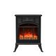 Semineu electric independent FKK12, 1900W, efect de busteni incinsi si flacara, LED, termostat mecanic, 41x50.5x25 cm