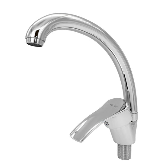 Baterie Bucatarie Flow UF-275ZC, pipa fixa, rotire 360°