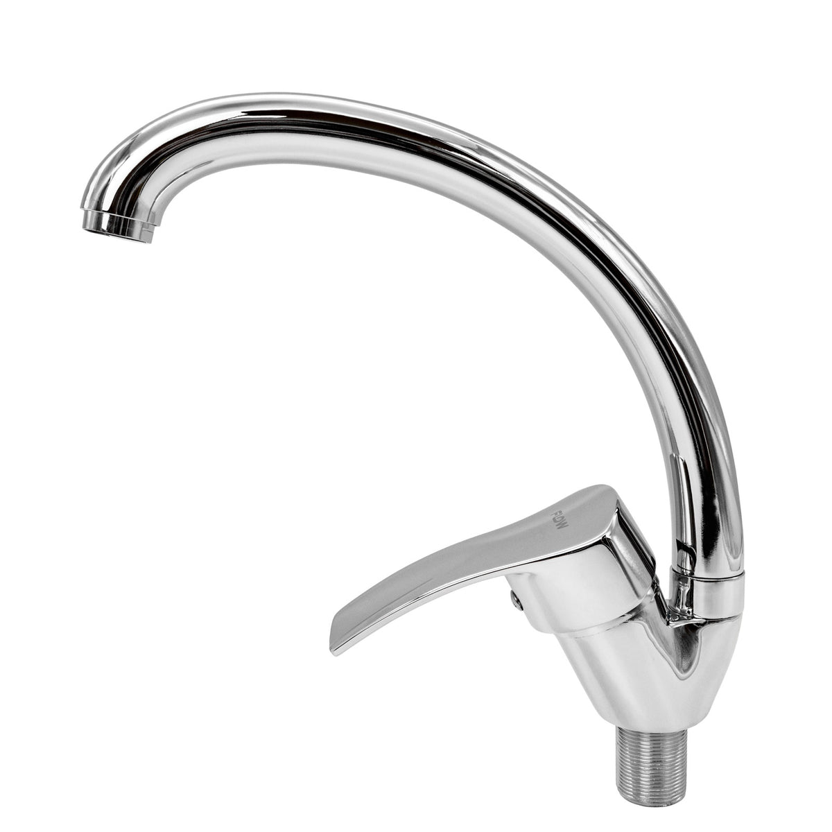 Baterie Bucatarie Flow UF-275ZC, pipa fixa, rotire 360°