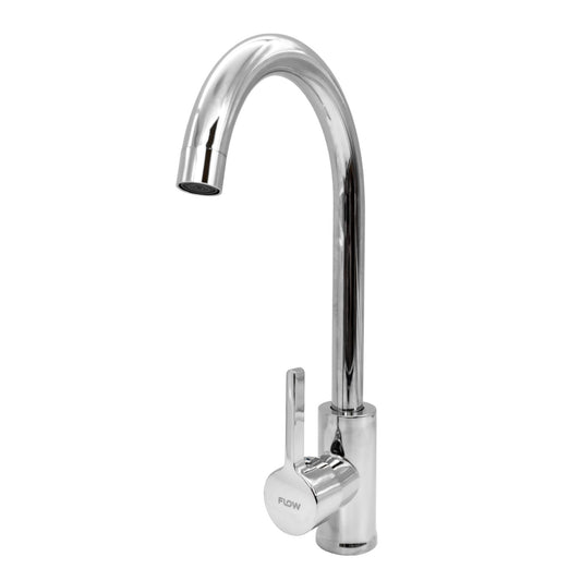 Baterie Bucatarie Flow XC-410ZC, pipa fixa, rotire 360°