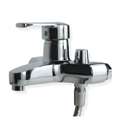 Baterie Cadă FLEKO FZBC-203, Monocomandă, Cartuș Ceramic 40mm, Racorduri Incluse