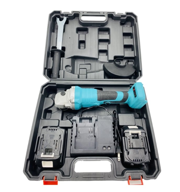 Polizor unghiular Blueisland 125mm, acumulator 68V, 9000RPM, 20-30Nm, cu 2 acumulatori si incarcator