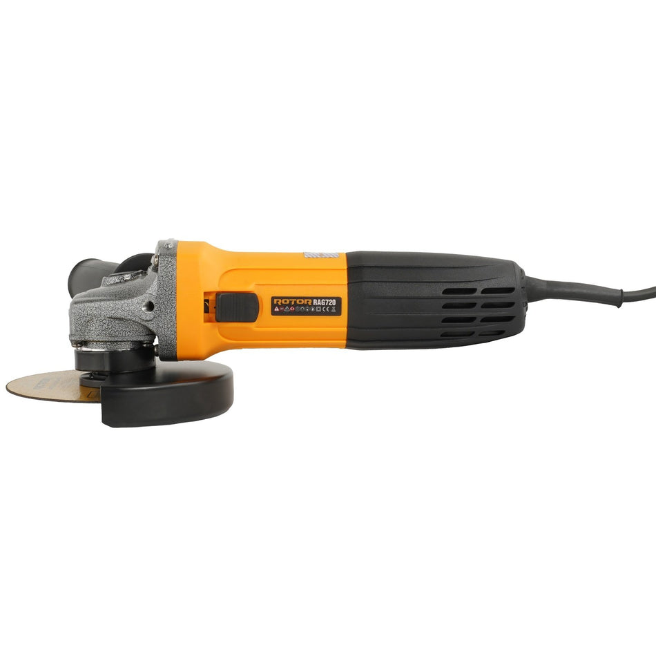 Polizor unghiular ROTOR RAG720, 720W, 11000 rpm, disc 125 mm, 2 kg