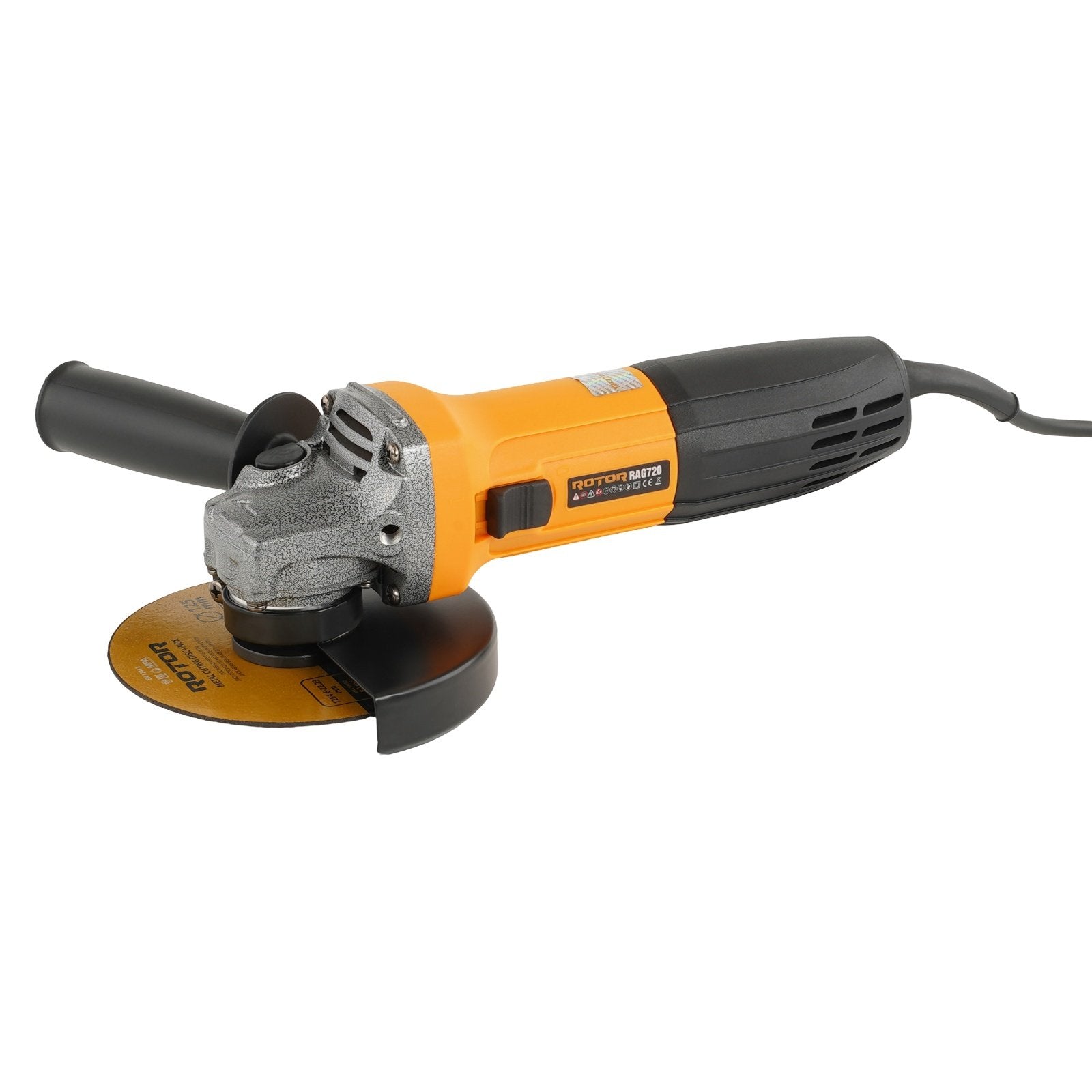 Polizor unghiular ROTOR RAG720, 720W, 11000 rpm, disc 125 mm, 2 kg