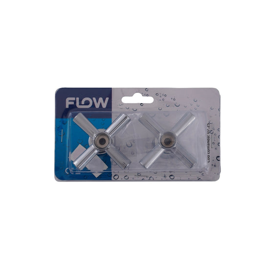 Set 2 Manere Baterie Zinc Flow FMB 294ZP, apa rece si calda