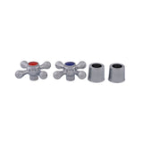 Set 2 Manere Baterie Zinc Flow FMB 294ZP, apa rece si calda (v2)