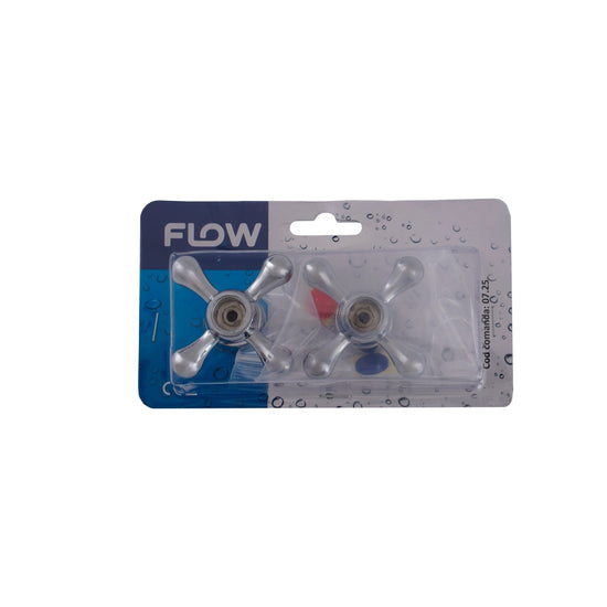 Set 2 Manere Baterie Zinc Flow FMB 294ZP, apa rece si calda (v2)