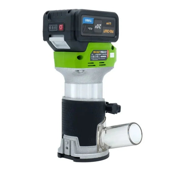 Freza Lemn PROFESIONALA ProCraft POB24, 20V, Brushless, 4Ah, 35000 RPM