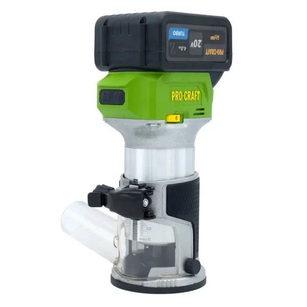 Freza Lemn PROFESIONALA ProCraft POB24, 20V, Brushless, 4Ah, 35000 RPM