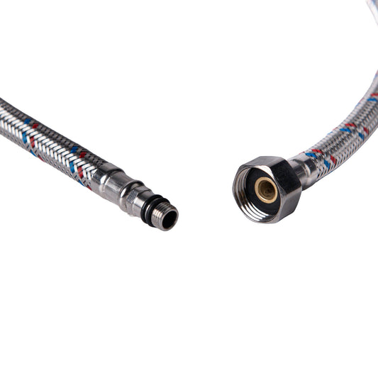 FRF-40, Racord flexibil apa 40 cm, filet interior-exterior F1/2" x M10 x 40 mm, FLOW - imagine produs