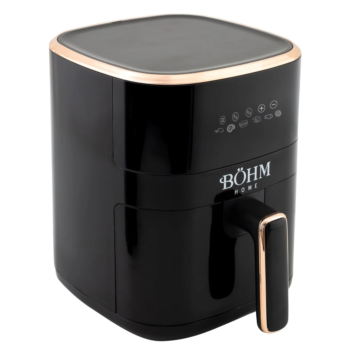 Friteuza cu Aer Cald BÖHM BDY-AF601R, 1200W, 3L, 6 Programe, Control Digital, 80-200°C