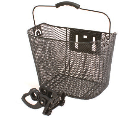 Cos fata bicicleta ELFIX din metal, prindere rapida, 35 x 25 x 26 cm