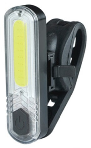Far lanterna Cavalier cu 10 LED-uri COB albe, 60 lumeni, 4 moduri iluminare, USB