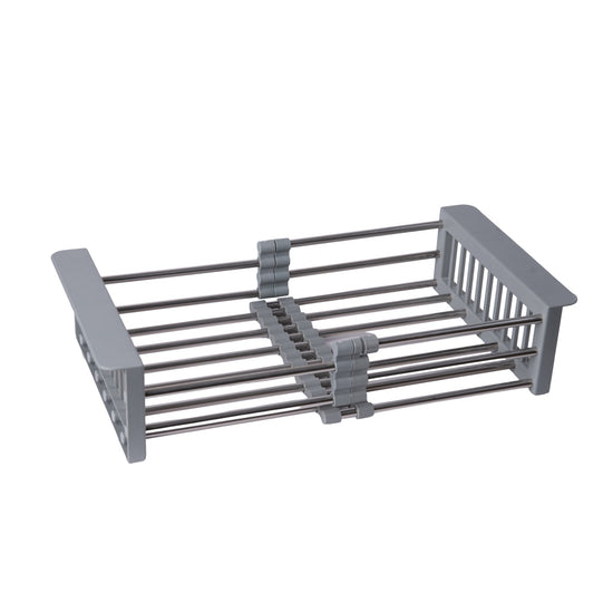 Scurgator Extensibil Flow FSE-26G, 26-41.5cm, gri, pentru chiuveta
