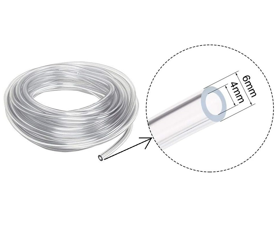 Furtun benzina 6 mm x 4 mm (rola 5 m)