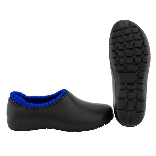 Galosi Dama Elefant ETS-05/1N, Negru/Albastru, marimi 37-41