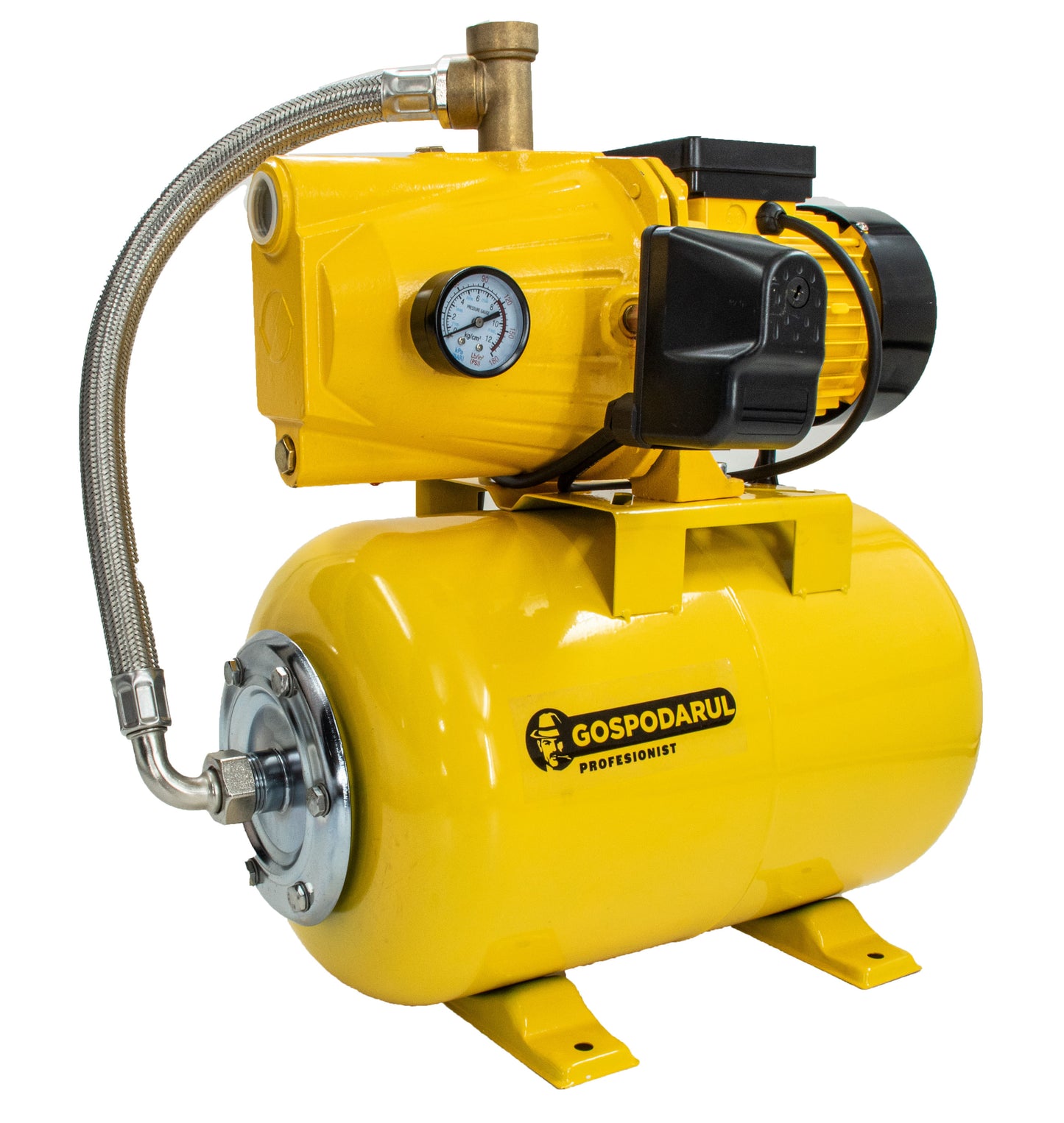 Hidrofor Gospodarul Profesionist GP 800-3A, cap fonta, vas 24L, 800W, 3200 l/h, PROFESIONAL