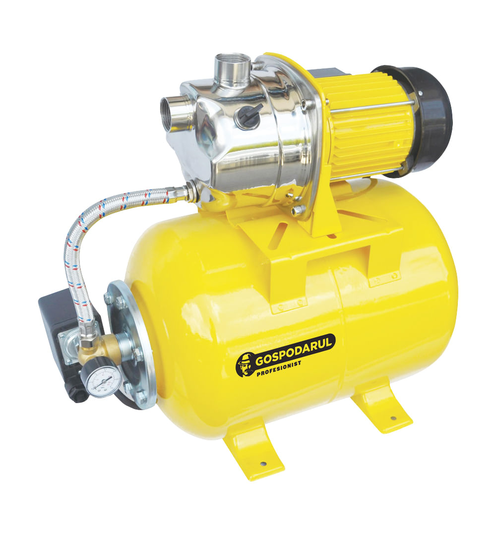 Hidrofor profesional 24L GP 800-3C, 800W, 3200 l/h, cap inox, 40 m