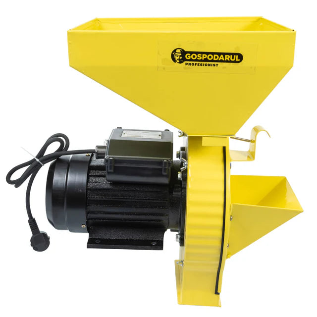 Moara cereale, legume si fructe Gospodarul Profesionist GP-3, 3600W, cuva mare, 200 kg/h, PROFESIONALA
