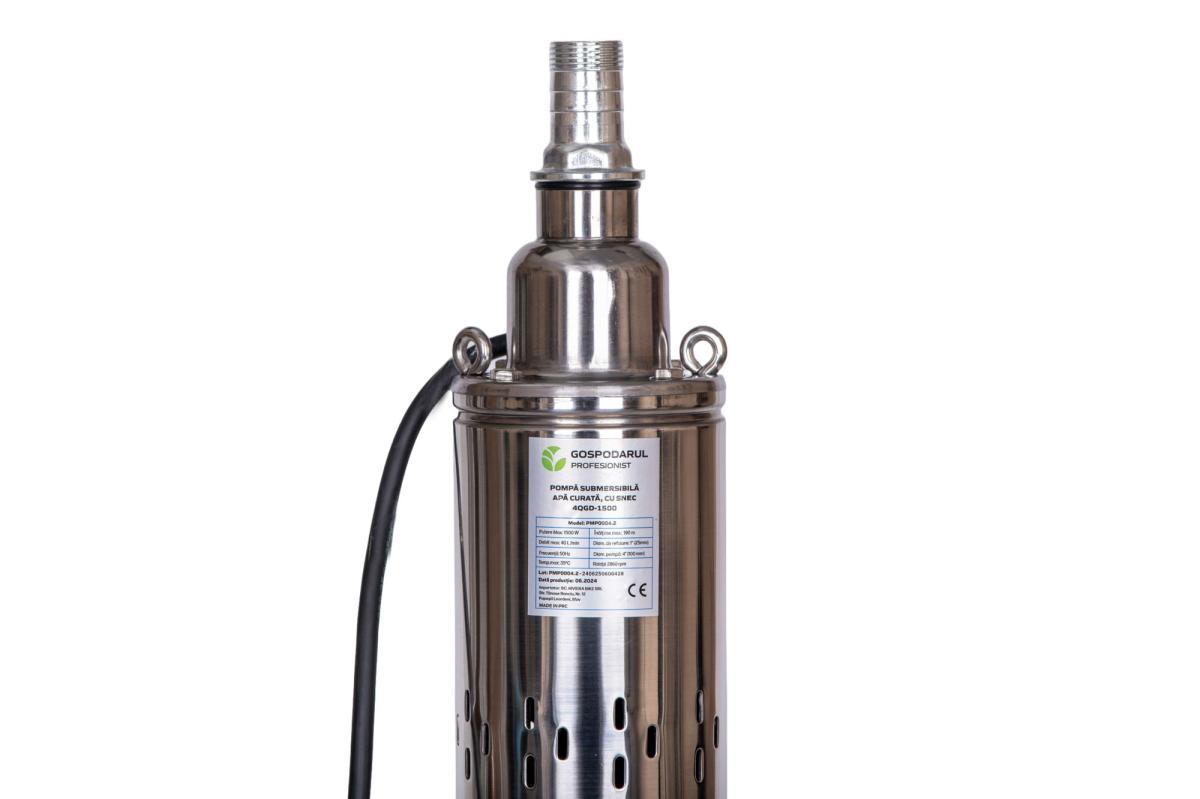 Pompa submersibila Gospodarul Profesionist 1500W, 2400 l/h, cablu 10 m, profesional
